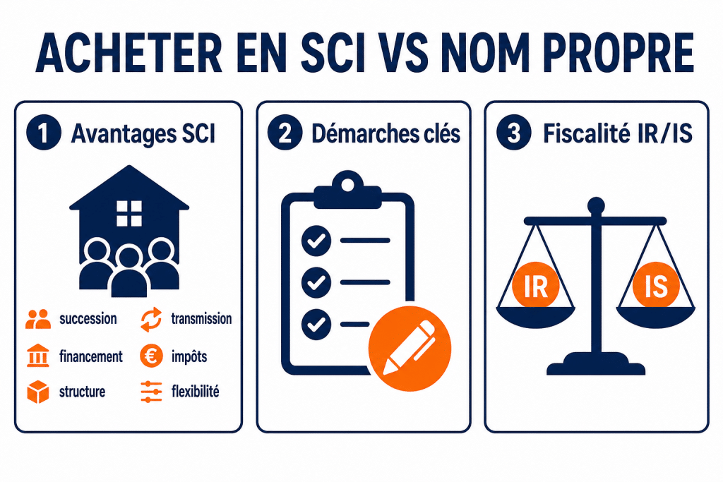 Acheter en sci vs nom propre