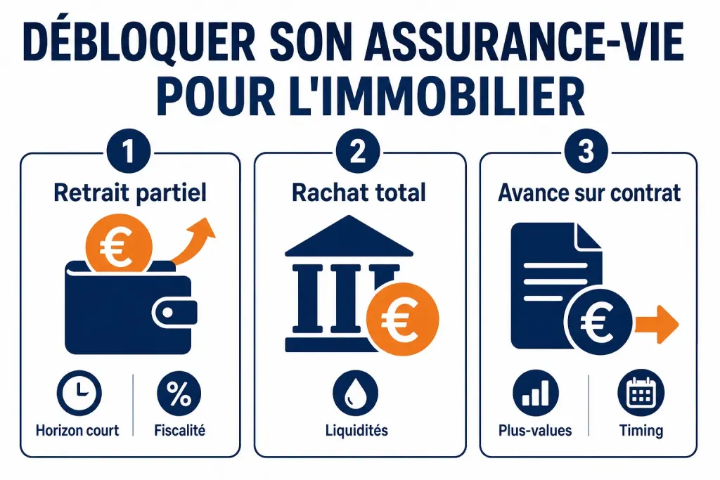 Débloquer son assurance-vie pour l'immobilier