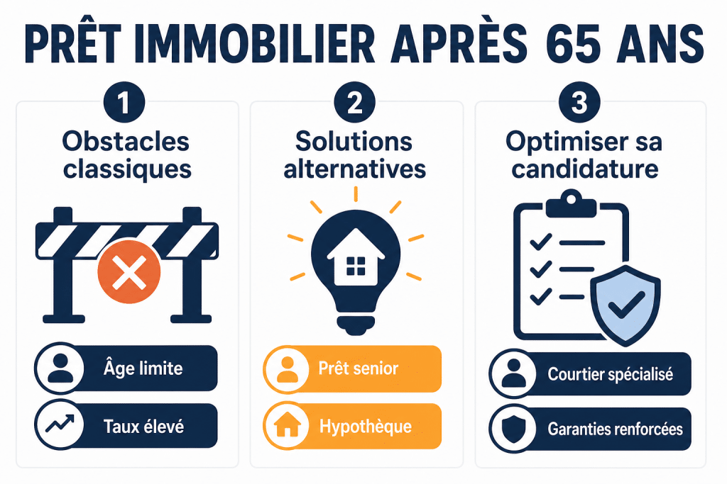 Prêt immobilier après 65 ans